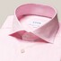 Eton Fine Twill Fine Subtle Fantasy Check Pattern Shirt Pink