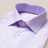 Eton Fine Twill Micro Check Shirt Lavender