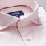 Eton Fine Twill Mini Check Overhemd Roze