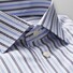 Eton Fine Twill Stretch Stripe Overhemd Avond Blauw