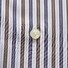 Eton Fine Twill Stretch Stripe Overhemd Bruin