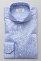 Eton Fine Twill Stripe Shirt Deep Blue Melange