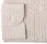 Eton Fine Weave Stripe Contemporary Fit Shirt Mid Brown