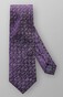 Eton Fine Woven Pattern Tie Dark Purple