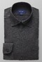 Eton Flannel Button Under Collar Shirt Mid Grey