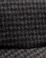 Eton Flannel Houndstooth Wool Blend Cap Black
