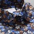 Eton Floral Button Under Overhemd Navy