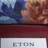 Eton Floral Detail Uni Signature Twill Overhemd Burgundy