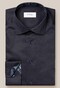 Eton Floral Effect Details Signature Twill Cutaway Collar Overhemd Navy