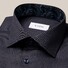 Eton Floral Effect Details Signature Twill Cutaway Collar Overhemd Navy