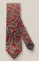 Eton Floral Fantasy Pattern Silk Tie Red