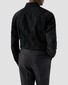 Eton Floral Pattern Evening Jacquard Shirt Black