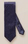 Eton Floral Silk Contrast Tie Midnight Blue
