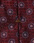 Eton Floral Silk Tie Dark Red