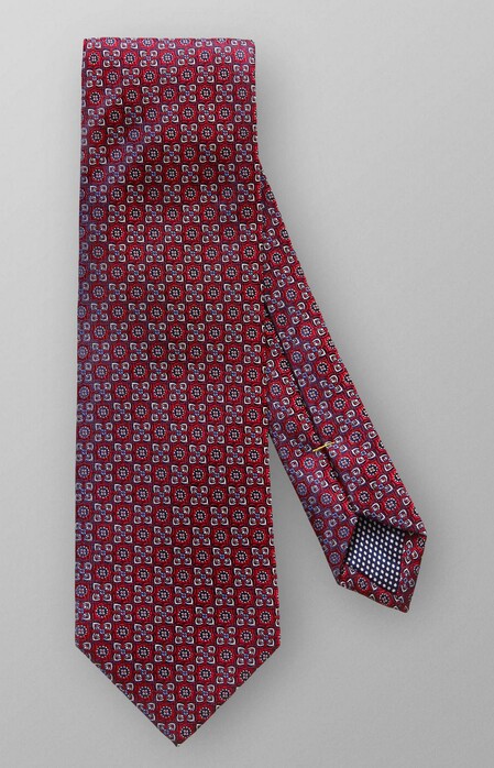 Eton Floral Silk Tie Redpink