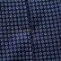 Eton Flower Patterned Silk Tie Dark Navy