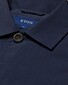 Eton Four Pocket Horn Effect Buttons Overshirt Navy