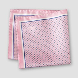 Eton Four Sided Fine Allover Pattern Pochet Roze
