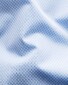 Eton Four Way Stretch Fine Micro Pattern Overhemd Licht Blauw