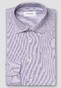 Eton Four-Way Stretch Micro Pattern Overhemd Paars