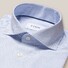 Eton Four-Way Stretch Semi Solid Fine Pattern Overhemd Blauw