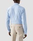 Eton Four-Way Stretch Uni Wide-Spread Collar Overhemd Licht Blauw