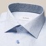 Eton Geometric Effect Signature Twill Overhemd Licht Blauw