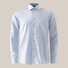 Eton Geometric Effect Signature Twill Shirt Light Blue