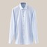 Eton Geometric Effect Signature Twill Shirt Light Blue