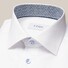 Eton Geometric Effect Signature Twill Shirt Overhemd Wit