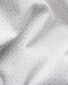 Eton Geometric Glitter Fine Pattern Evening Signature Poplin Shirt White