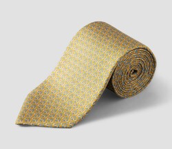 Eton Geometric Pattern Silk Das Geel