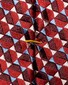 Eton Geometric Pattern Silk Tie Red