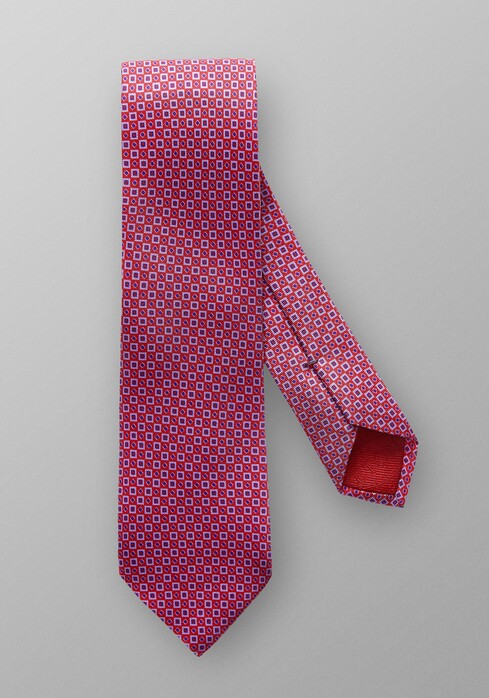 Eton Geometric Silk Tie Das Multicolor