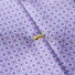 Eton Geometric Silk Tie Purple