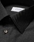 Eton Glitter Striped Signature Poplin Shirt Black