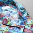 Eton Hawaii Resort Shirt Overhemd Pastel Blauw
