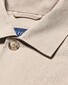 Eton Heavy Cotton Twill Uni Double Chest Pockets Overshirt Beige