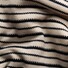 Eton Heavy Knit Piqué 3D-Look Stripes Organic Cotton Poloshirt White