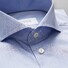 Eton Herringbone Extreme Cutaway Overhemd Blauw