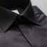 Eton Herringbone Fly Front Evening Shirt Black