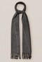 Eton Herringbone Pattern Scarf Grey