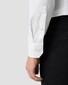 Eton Herringbone Signature Twill Organic Cotton Shirt White