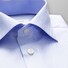 Eton Herringbone Signature Twill Overhemd Licht Blauw