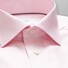 Eton Herringbone Twill Overhemd Roze