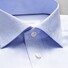 Eton Herringbone Twill Shirt Light Blue