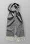 Eton Herringbone Wool Scarf Grey