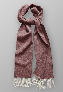 Eton Herringbone Wool Sjaal Multicolor