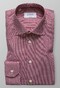 Eton Houndstooth Cutaway Twill Shirt Rich Pink
