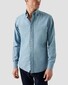 Eton Indigo-Dyed Oxford Denim Button-Down Shirt Blue